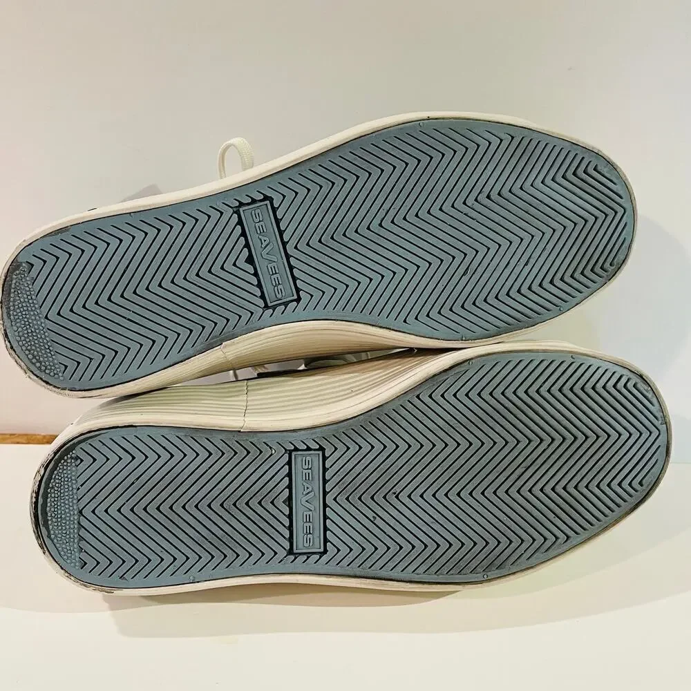 SeaVees Blue Mist Earth Monterey Platform Sneakers Size 5